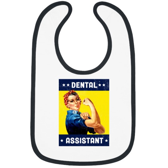 Discover Dental istant - Rosie the Riveter-Design1 Bibs