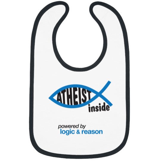 Discover Atheist Inside Bib - Fun Design for Kids