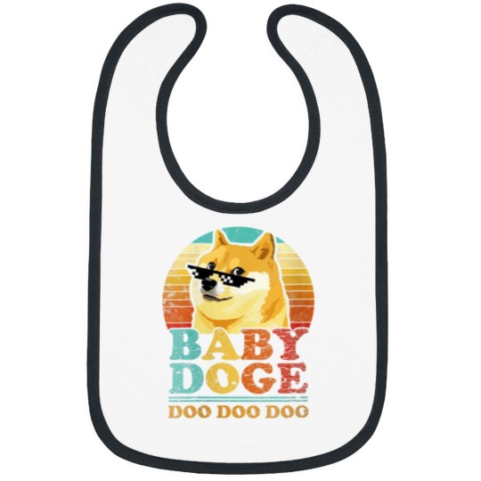 Discover Baby Doge Doo Doo Bib Design