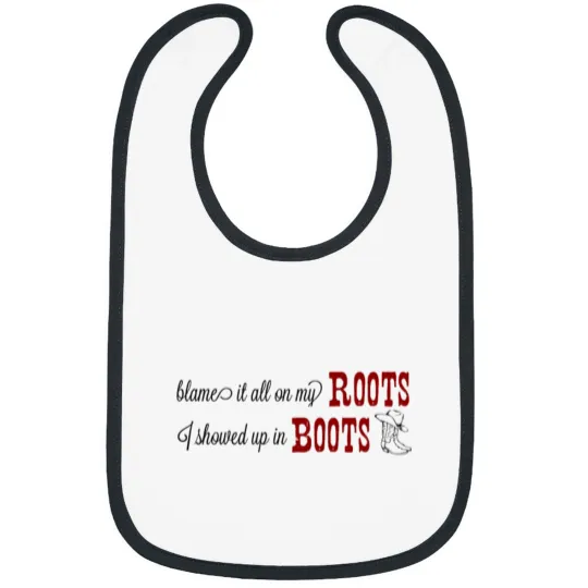 Discover Country Blame it all on my boots Bibs