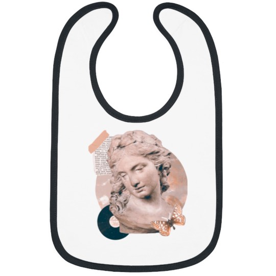 Discover you are my Venus dark academia collage Sticker Bibs