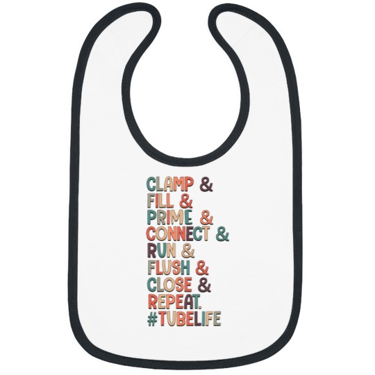Discover clamp fill prime connect tubie mom tube feeding t Bibs