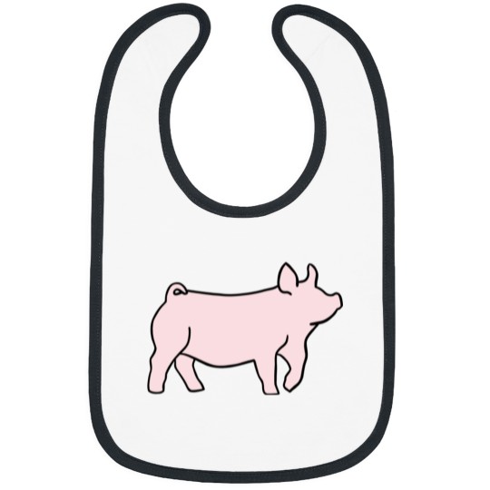 Discover Yorkshire Show Pig Sticker Bibs