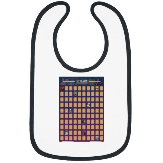 Discover Top 100 Anime Scratch Off - 2021 Bibs
