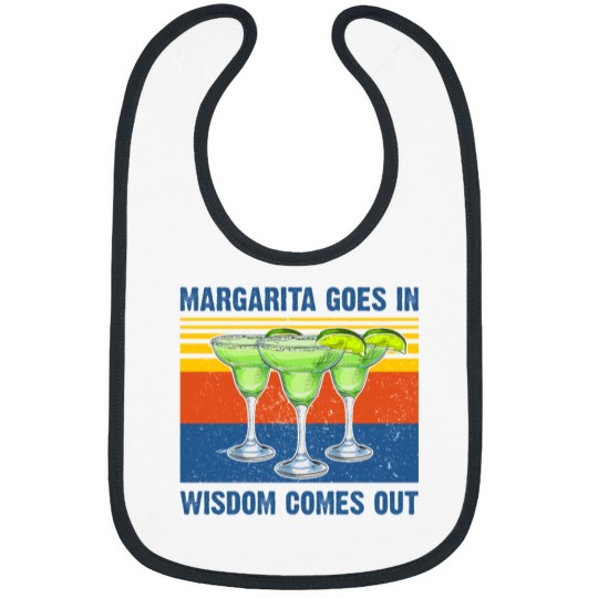 Discover Margarita Happy Water For Fun People Vintage Bibs