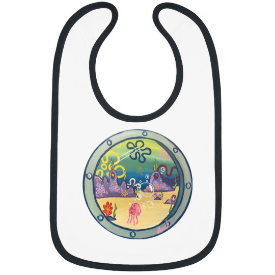 Discover Classic Sponge bob Window 11 Bibs