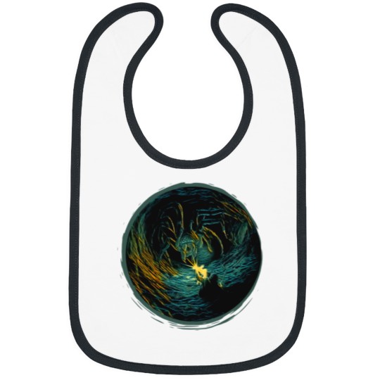 Discover A Light in the Dark-Fantasy Bibs
