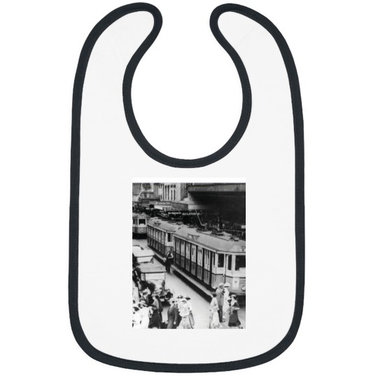 Discover Sydney, Pitt Street at Market Street 1948 Graphic Bibs