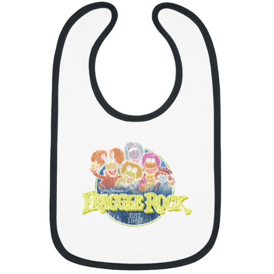 Discover Fraggle Rock Circle Logo Bibs