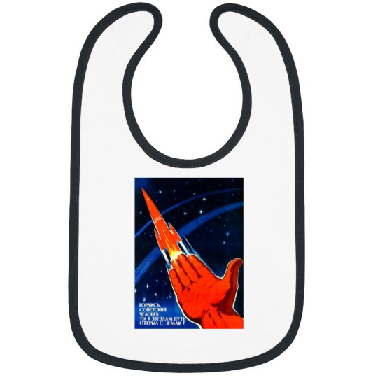 Discover vintage space poster [HQ-quality1 Bibs