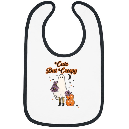 Discover Cute But Creepy Happy Holloween Bibs