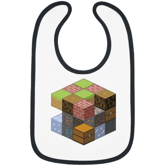 Discover Cube World Bibs