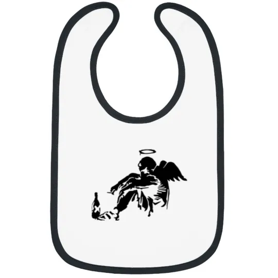 Discover Banksy Fallen Angel Bibs