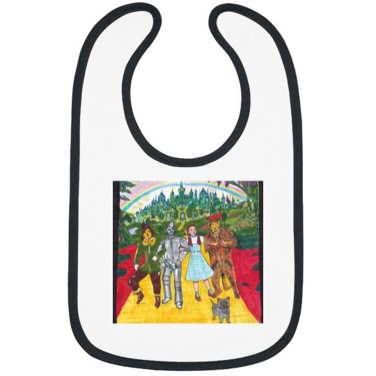 Discover Wizard Of Oz- Yellow Brick Road Graphic  Dress Bibs