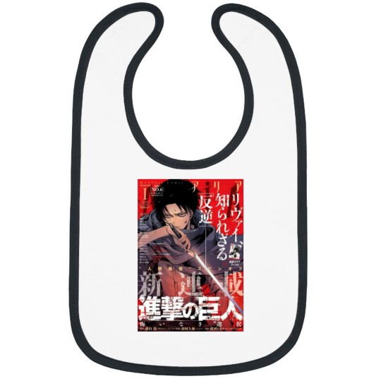 Discover AO Titan Levi Ackerman Manga Bibs