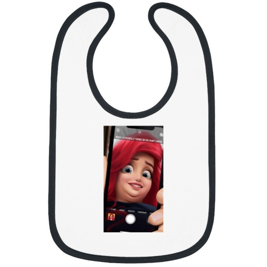 Discover Whin accidentally turned on the front camera Bibs