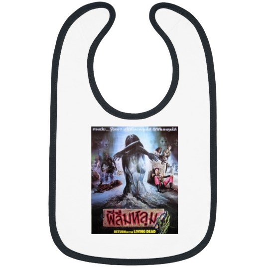 Discover Return of The Living Dead 1985 Thai Horror film Bibs