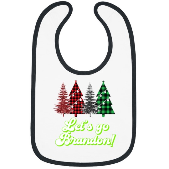Discover Let 39 S Go Brandon Plaid Xmas Christmas Sweater Anti Biden Bibs