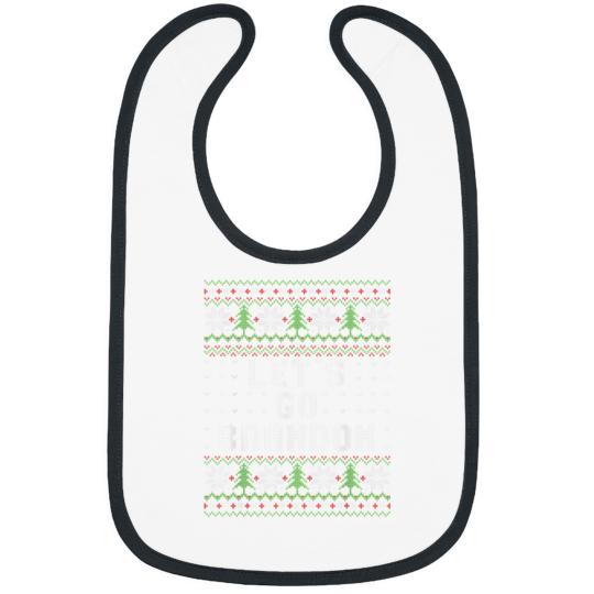 Discover Let 39 S Go Brandon Ugly Christmas Sweater Bibs