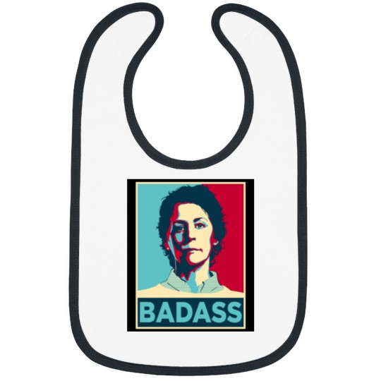 Discover CAROL PELETIER BADASS The Walking D Bibs