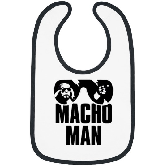 Discover Macho Man Shades Bibs