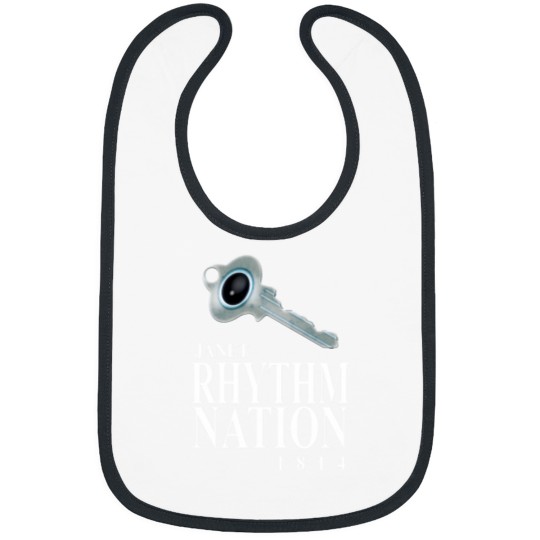 Discover Rhythm Nation 1814 - key earring - (Janet Jackson) (1) Bibs