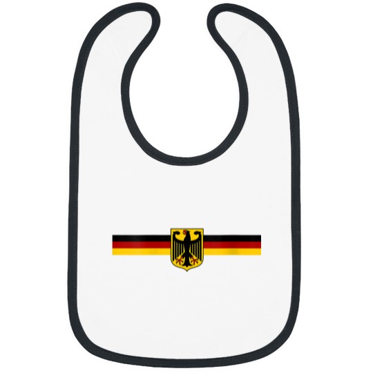 Discover Womens Deutschland German Flag Banner Eagle Coat Bibs