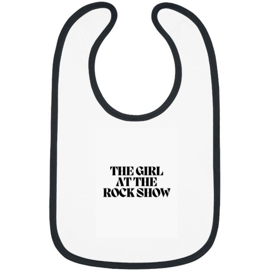 Discover The Girl At The Rock Show Bibs