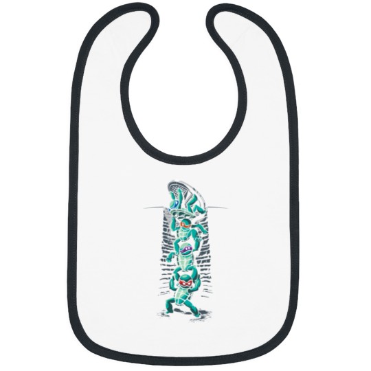 Discover Turtles Night Out Bibs