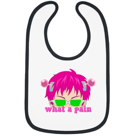 Discover Saiki k what a pain Bibs