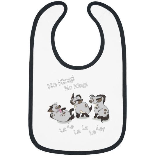Discover Teasing Hyenas Sticker Bibs
