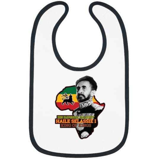 Discover The African Map His Imperial And Selassie I King Of Kings Bibs