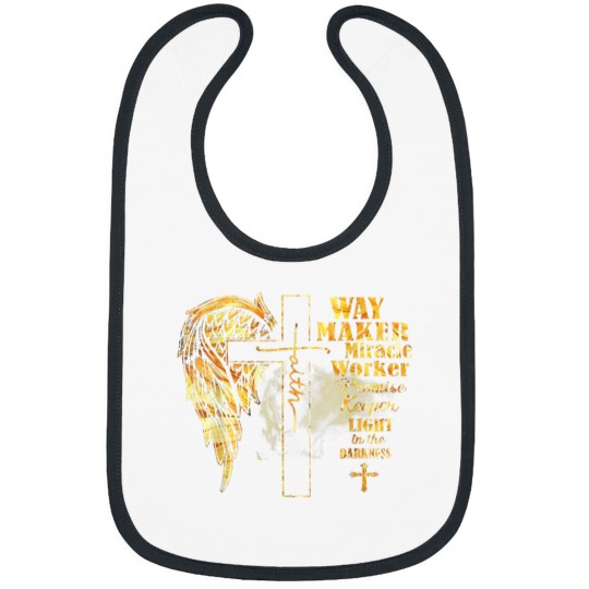 Discover Waymaker Promise Keeper Miracle Worker Christian 31 Bibs