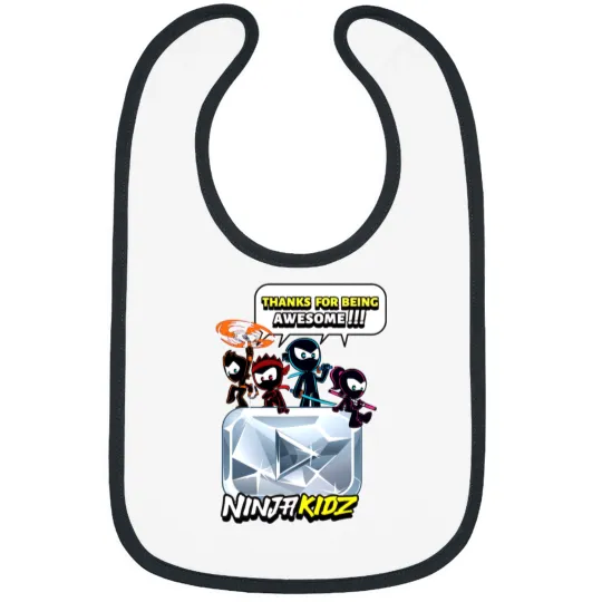Discover Ninja Kids Merch Ninja Kidz Diamond Awesome Bibs