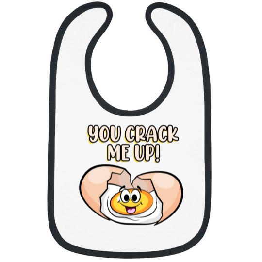Discover Funny Egg Fried Egg Breakfast Bib