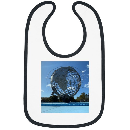 Discover The World_s Fair Globe New York Bibs