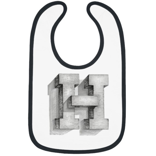 Discover Letter H Bibs