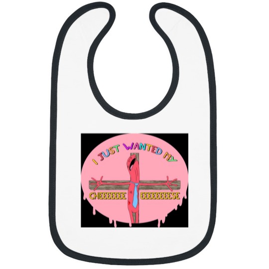 Discover Alan From Smiling Friends - I Just Wanted My Cheeeeese Bibs