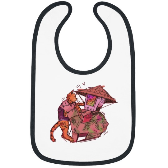 Discover Stray cat game Bibs