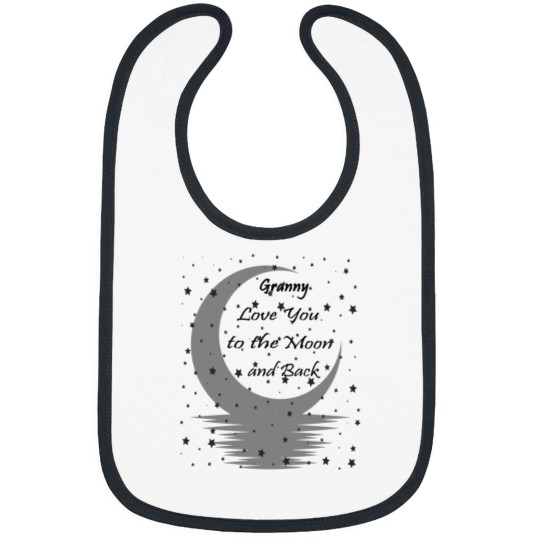 Discover Granny Grandma, Love You to the Moon and Back Sw Bibs