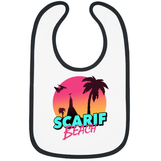 Discover Scarif Beach Sticker Bibs