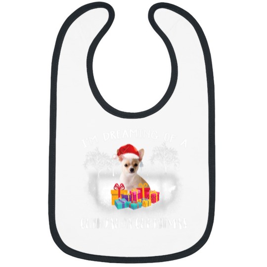 Discover Christmas Gift Idea For Chihuahua Dog Lover Family Matching Bibs