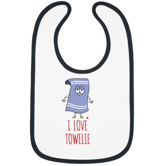 Discover I love Towelie Bibs