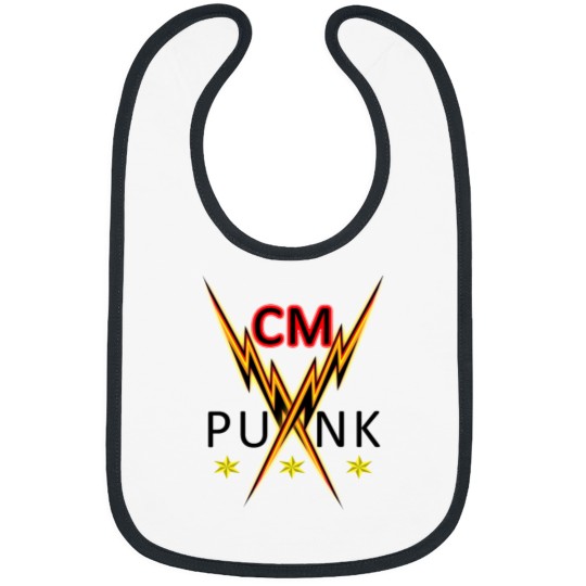Discover Cm punk aewdesign Bibs