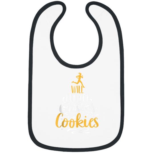 Discover Will Run For Christmas Cookies Lady Runners Workout Gift Bibs