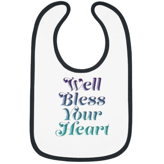 Discover Bless Your Heart (5) Bibs