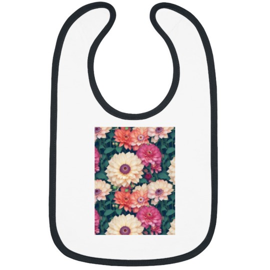 Discover Blossoming Garden Haven Graphic Bibs