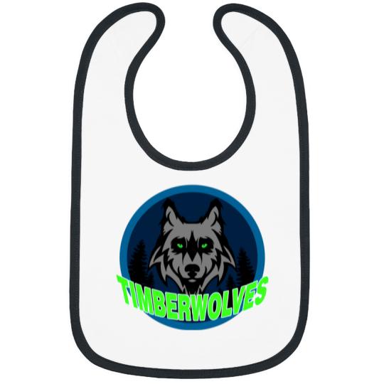 Discover Minesota Timberwolves Sticker Bibs