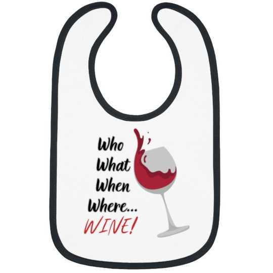 Discover who what where wine5 Active Bibs