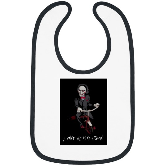 Discover Saw - I Want To Play A Game Bibs